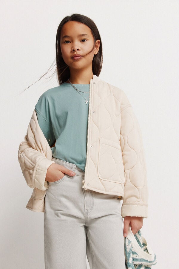 Springfield Kids Chaqueta ondas ni&ntilde;a blanco