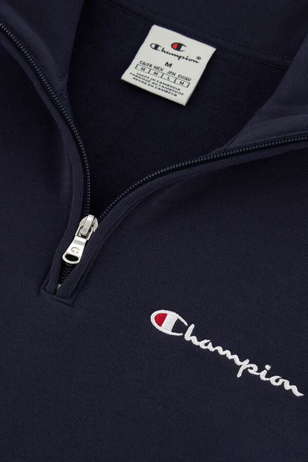 Champion fecho-&eacute;clair com meia Sweatshirt azul