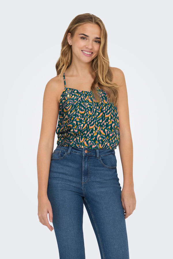 Only Top tirantes verde