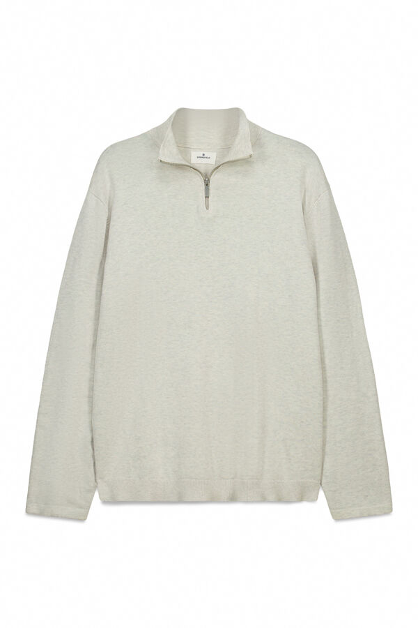 Springfield Jersey cremallera milano nude