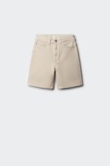 Springfield Kids Bermuda straight denim ni&ntilde;o blanco