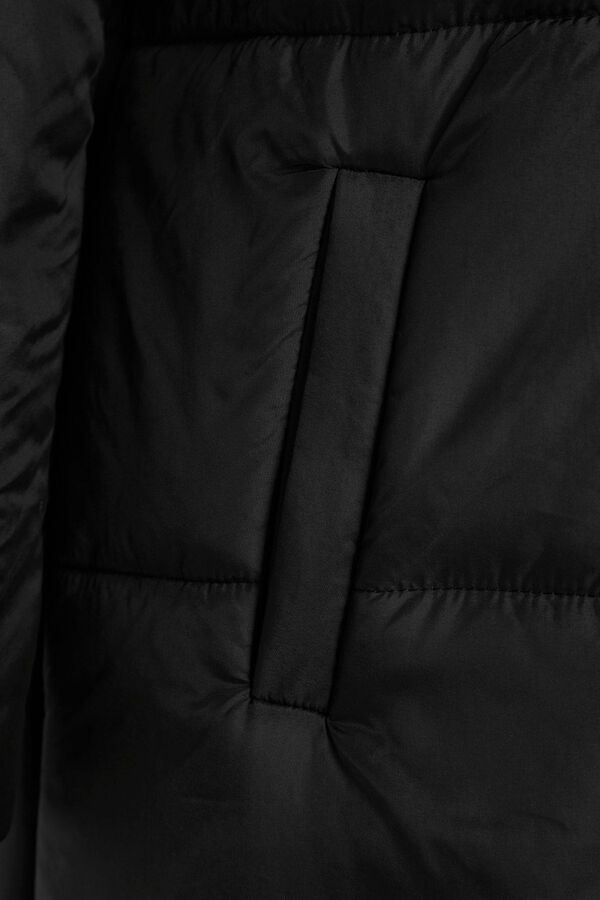 Trendyol Abrigo largo negro