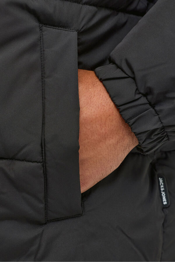Jack & Jones PLUS Chaqueta acolchada hombre negro