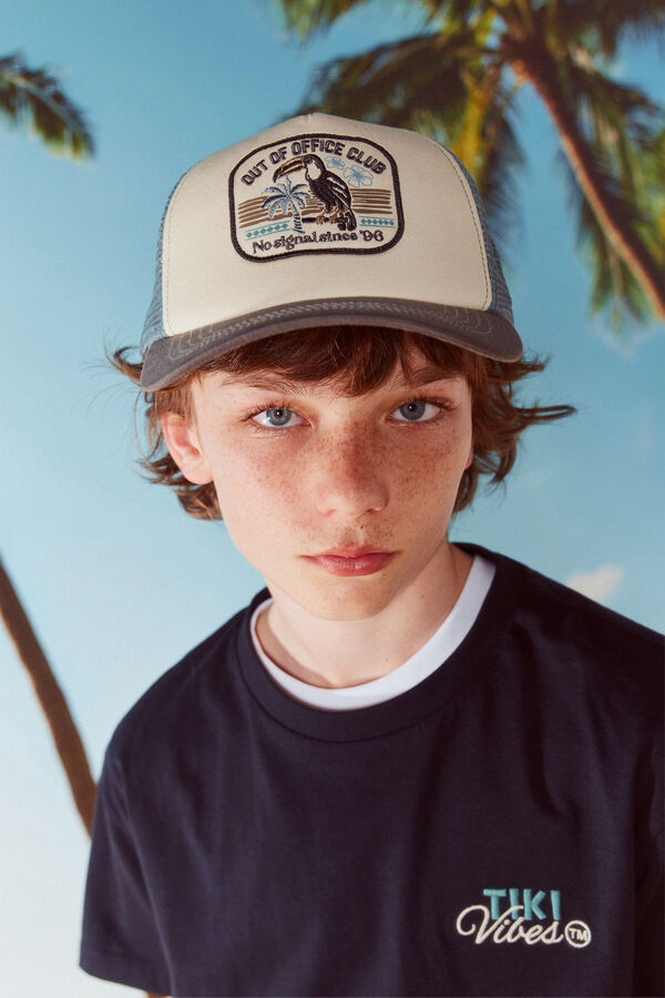 Springfield Kids Gorra tuc&aacute;n ni&ntilde;o gris