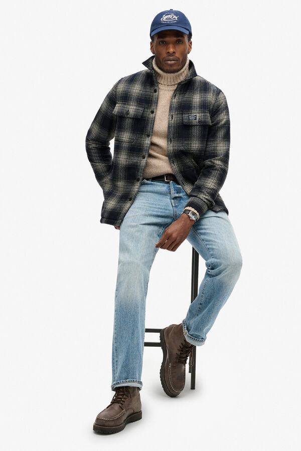 Superdry Sobrecamisa Miller de L&atilde; azul