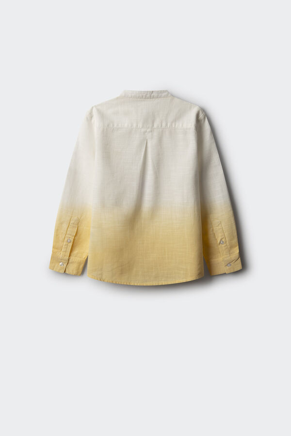 Springfield Kids Camisa de menino Dipdye estampado