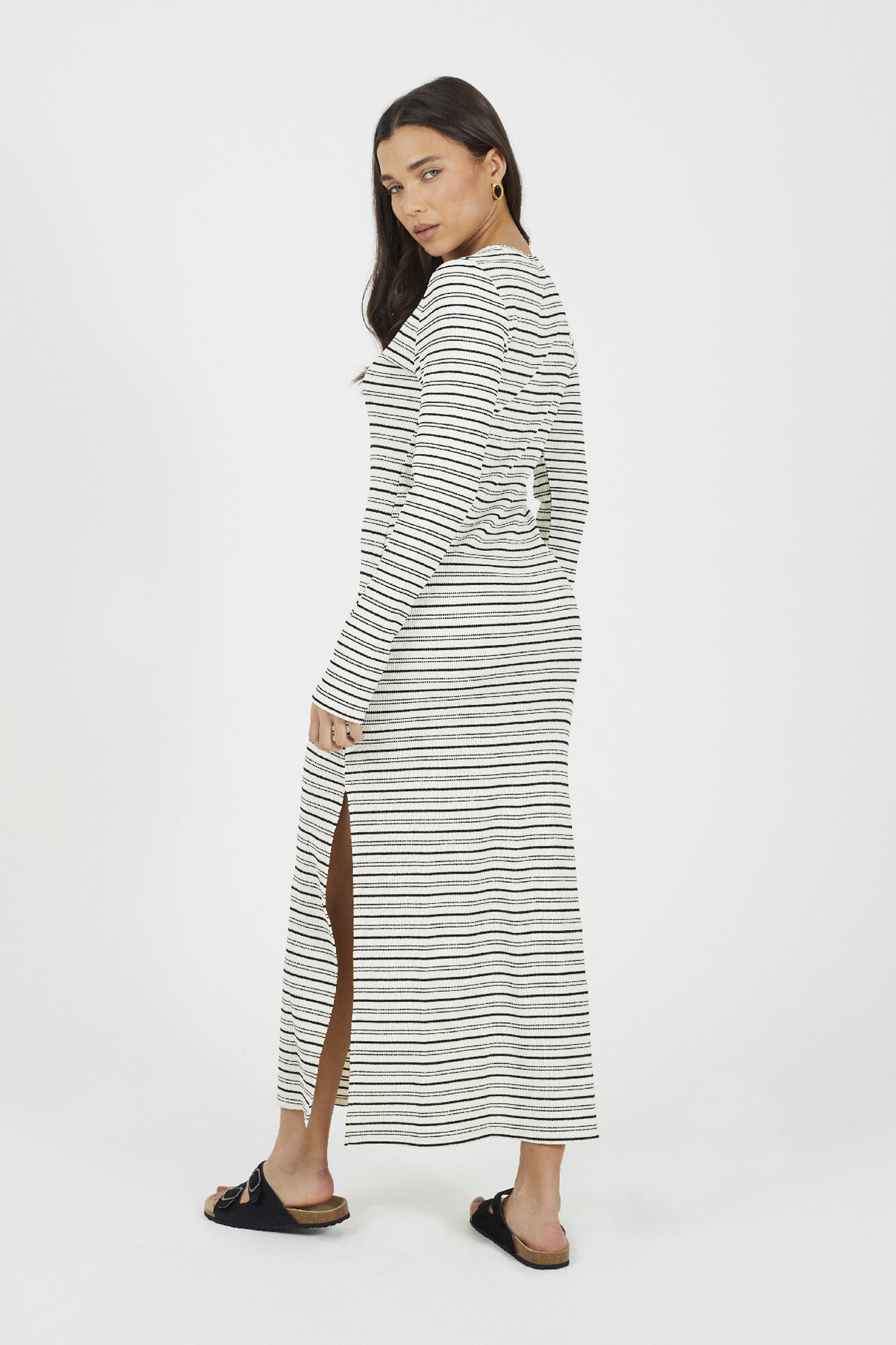 Brave Soul Vestido a rayas