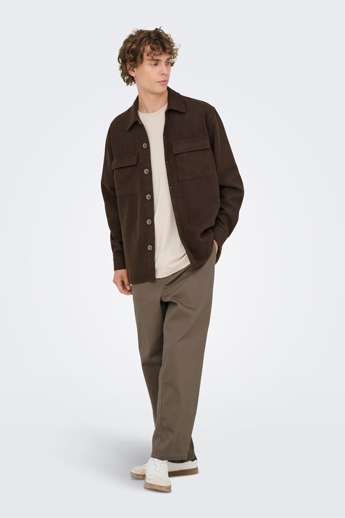 Only & Sons Cal&ccedil;a compridas oversized