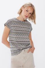 Springfield Camisola estampado geom&eacute;trico estampado