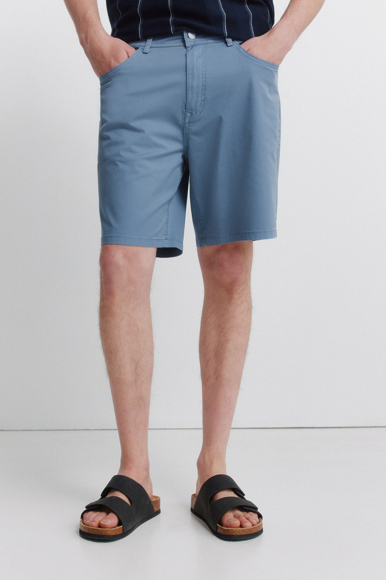 Springfield Bermudas leve 5 bolsos lavagem regular fit