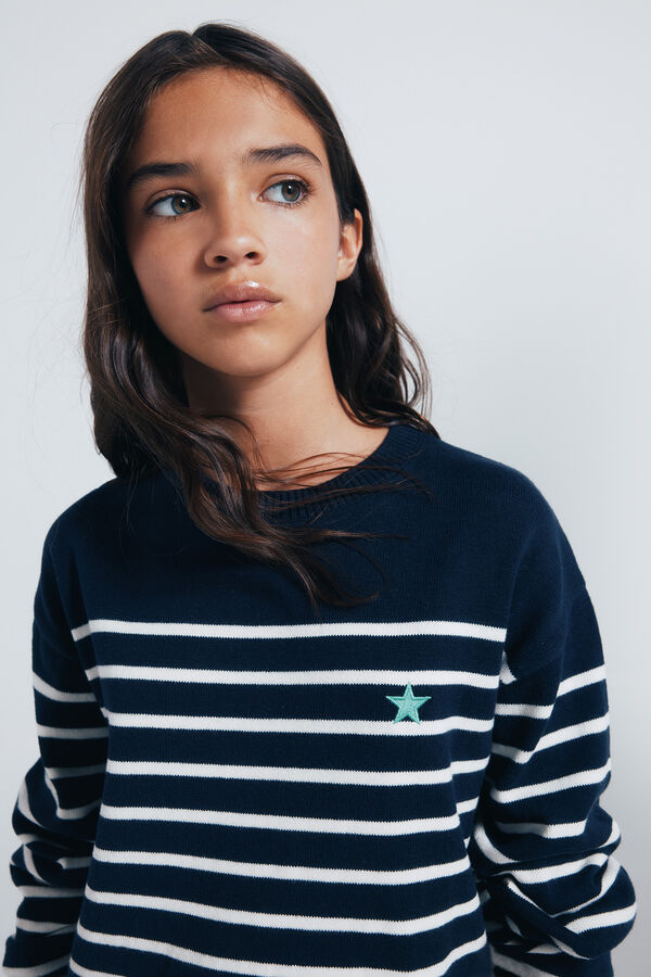 Springfield Kids Su&eacute;ter de marinheiro para menina azul