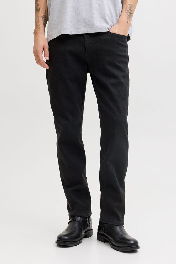 Jack & Jones Vaquero regular cinco bolsillos negro