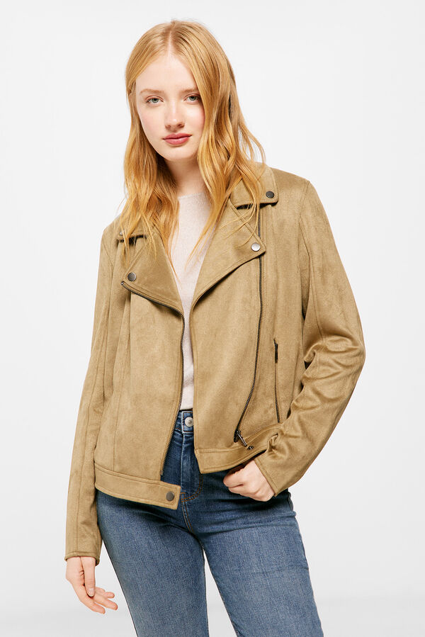 Springfield Cazadora Montera Antelina verde