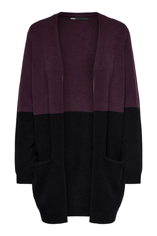 Only Casaco de malha rosa