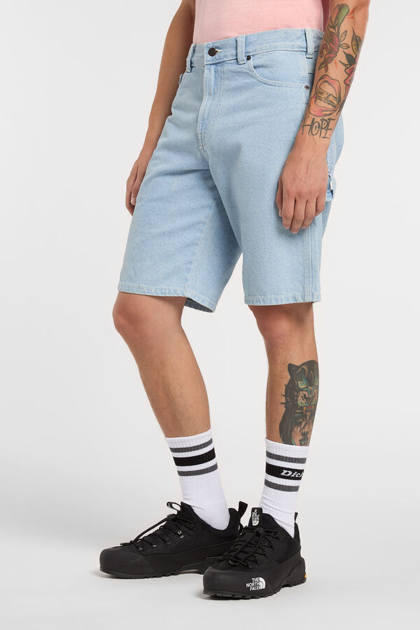 Dickies Jeans curtos carpenter azul