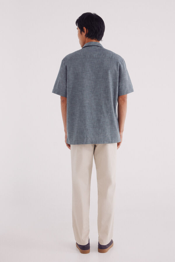 Springfield Calças calças chino leves e justas bege