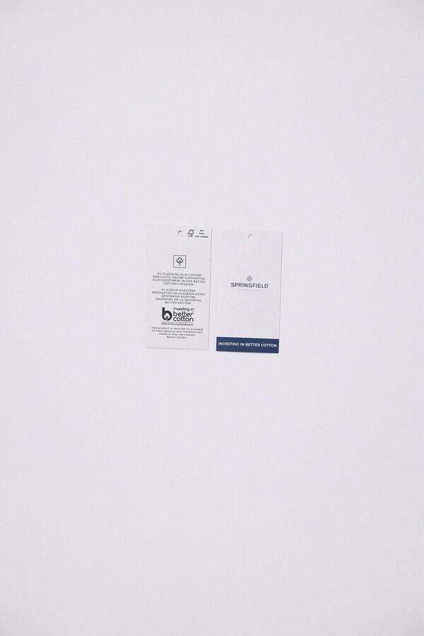 Springfield Polo piqué estructura regular fit verde