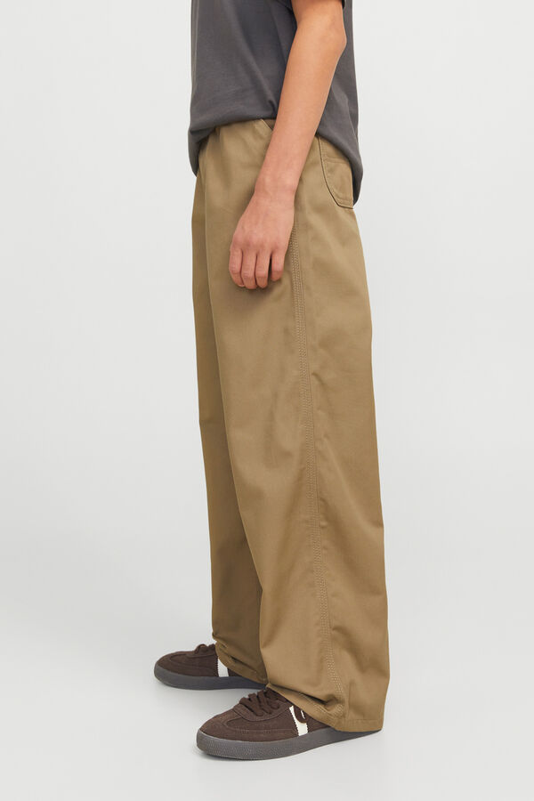 Jack & Jones Junior Cal&ccedil;as relaxadas cru