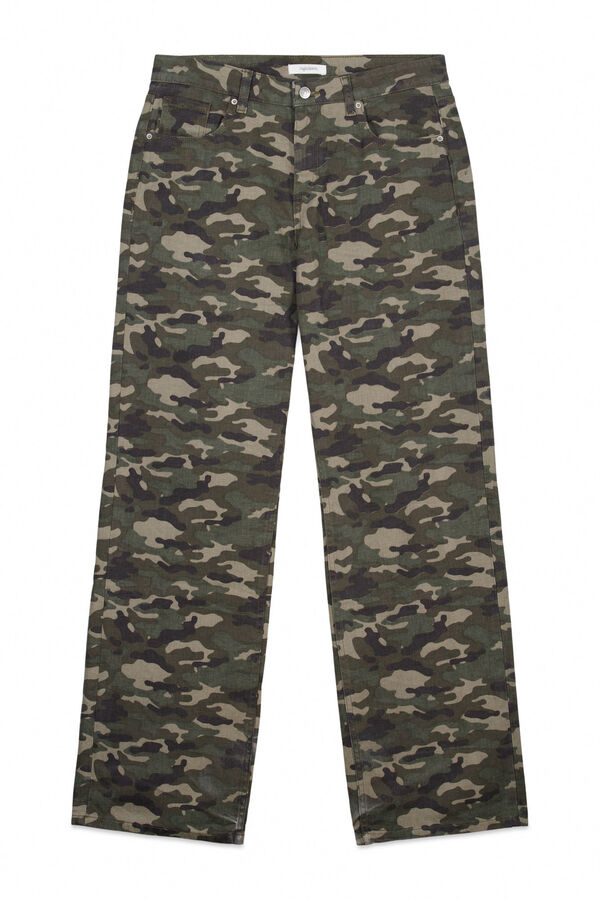 High Spirits Olive Trousers kaki