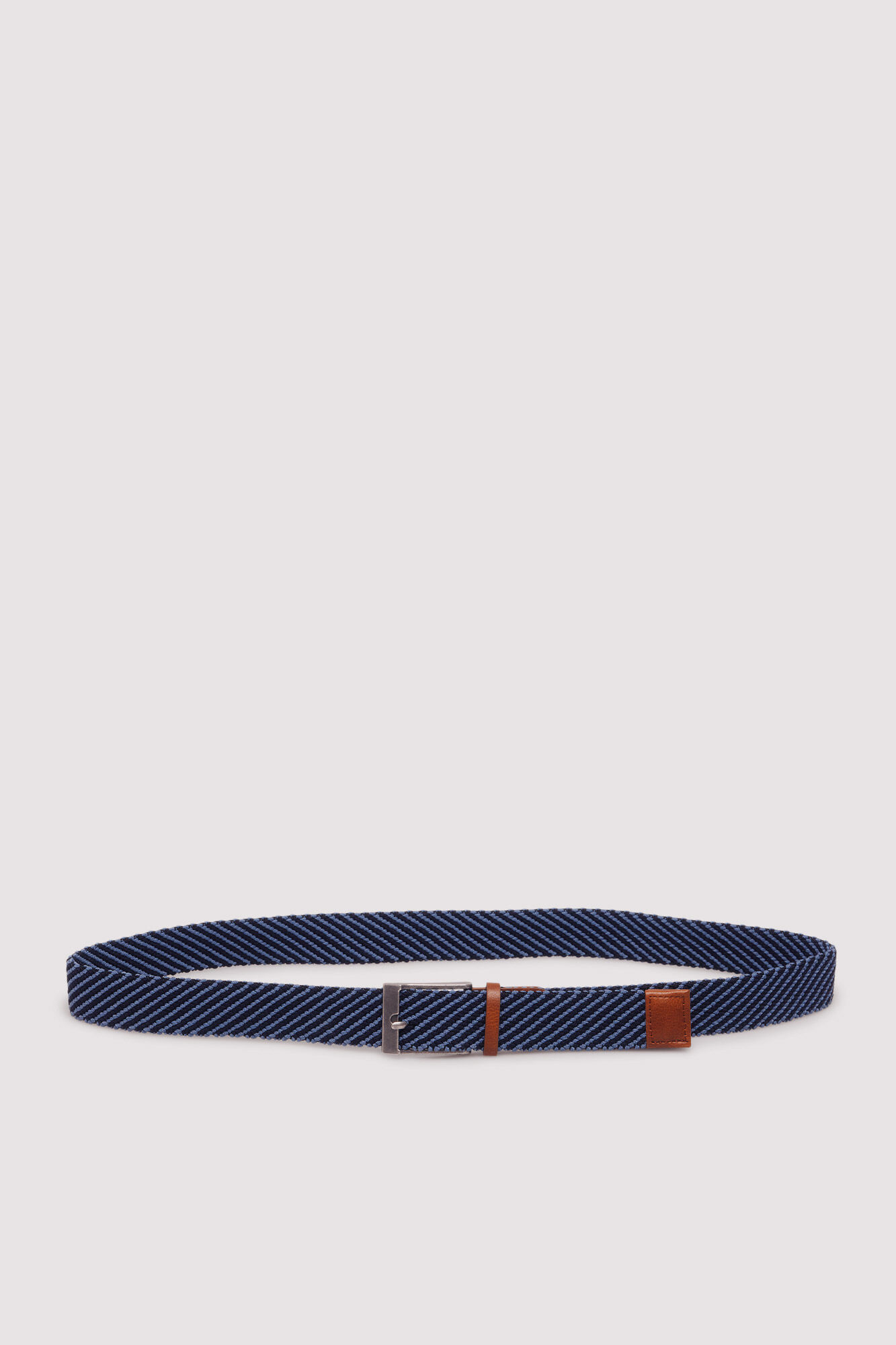 Springfield Cintur&oacute;n trenzado bicolor