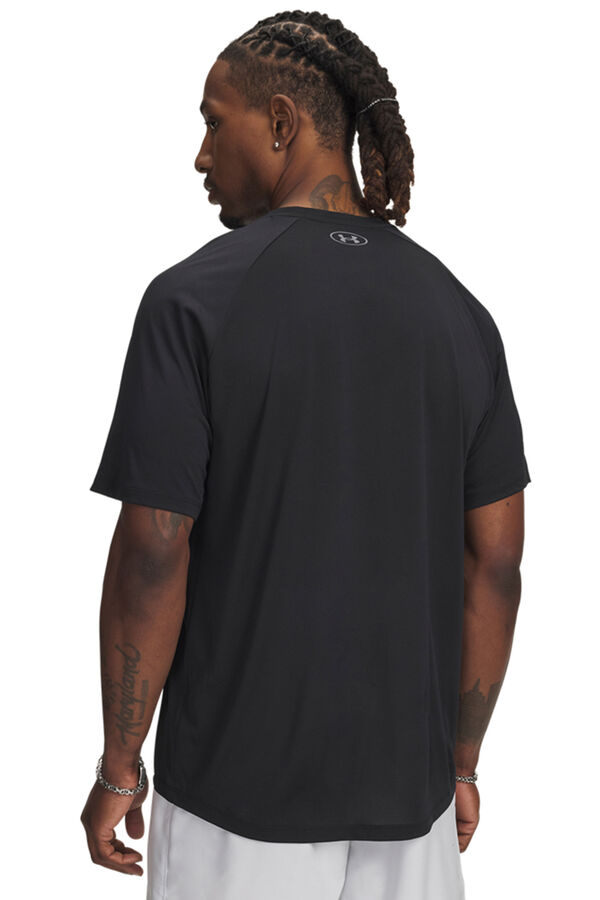 Under Armour T-shirt de manga curta de homem preto