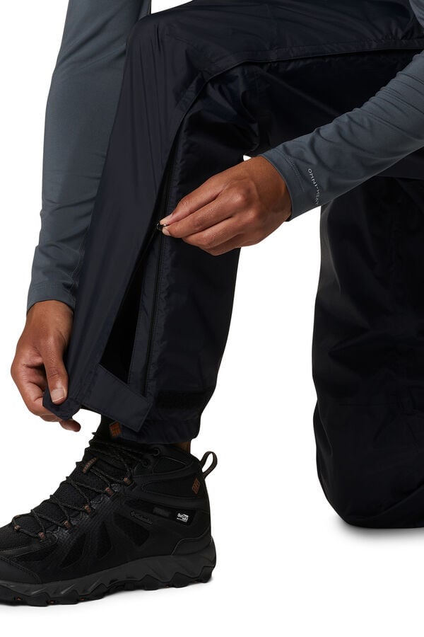 Columbia Pantal&oacute;n de senderismo impermeable Columbia Pouring Adventure&trade; II para hombre negro