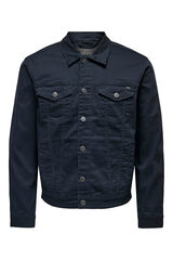 Only & Sons Chaqueta tejido denim azul