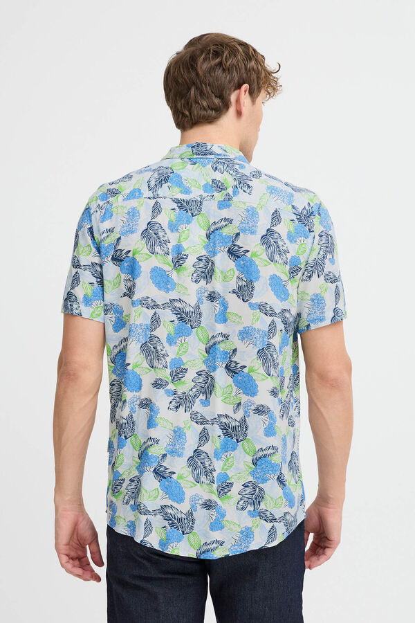 Blend Camisa Manga Corta BHABDEL azul