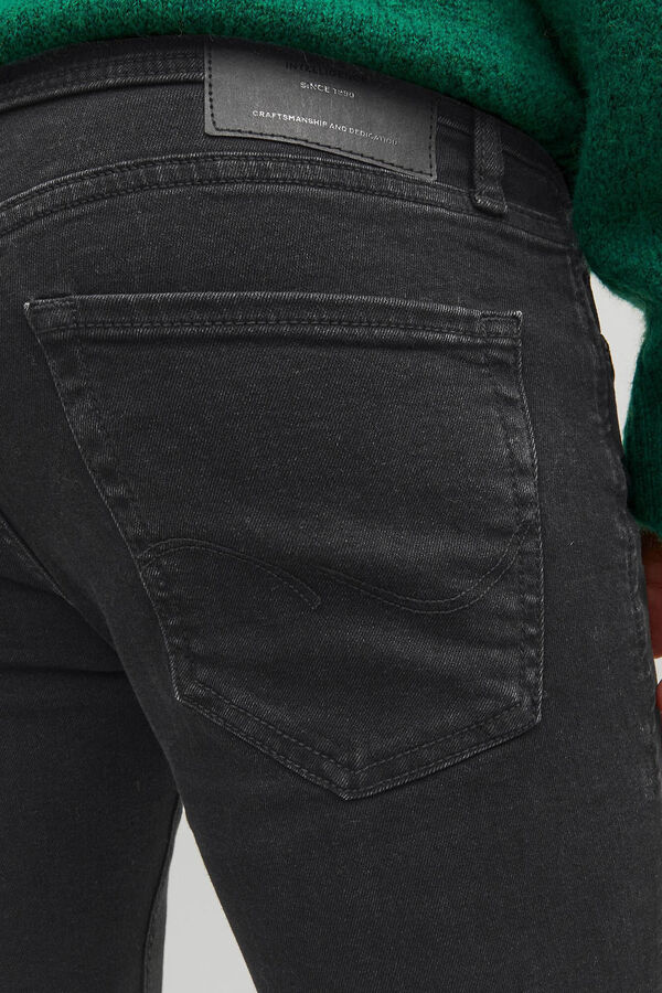 Jack & Jones Jeans Tom spray on fit negro