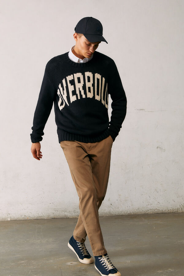 Springfield Jersey Suéter para Hombre: : Moda