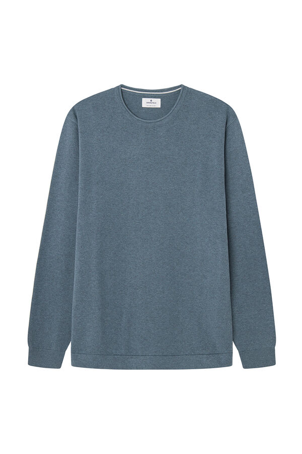 Springfield Camisola b&aacute;sica azul