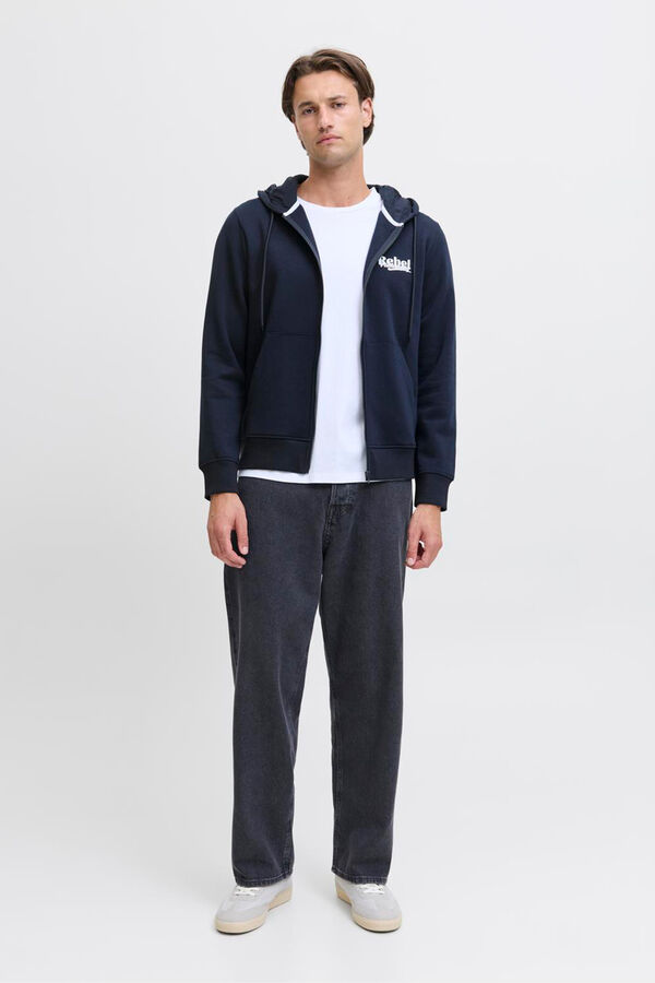 JJ REBEL Sudadera regular fit azul