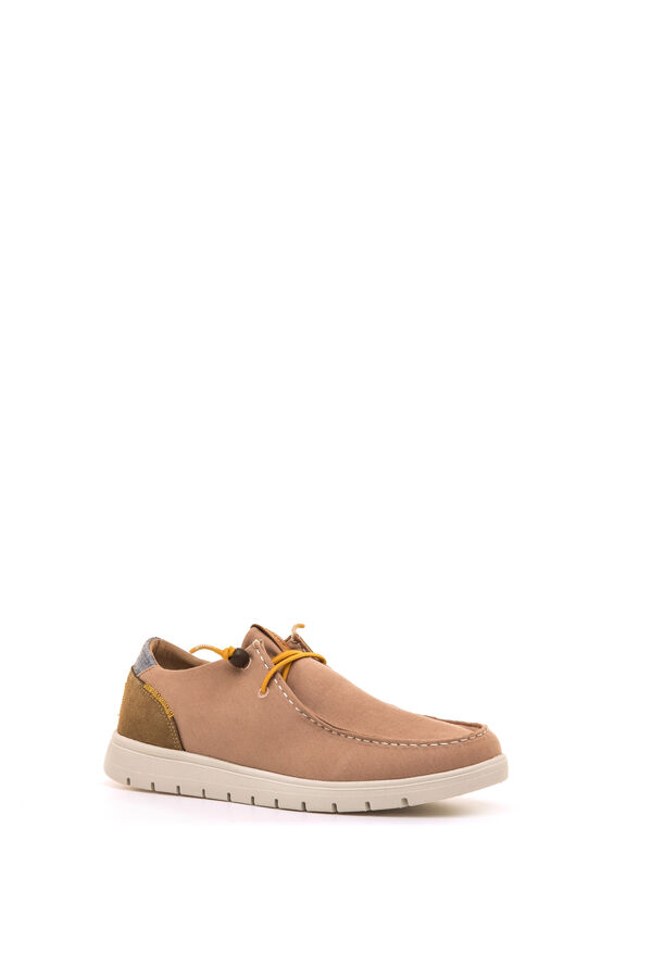 MTNG Zapatos mocas&iacute;n beige