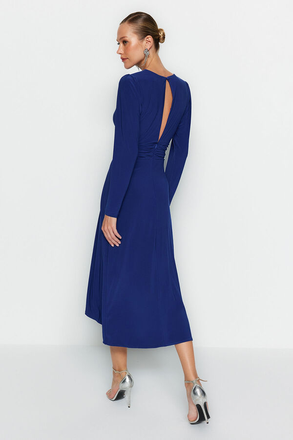 Trendyol Vestido de noche azul