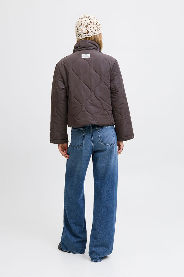 Jack & Jones Blus&atilde;o acolchoada castanho