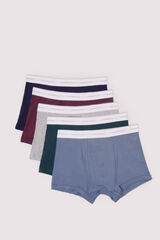 Springfield Pack 5 boxers b&aacute;sicos azul