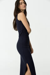 Tiffosi Vestido de malha azul