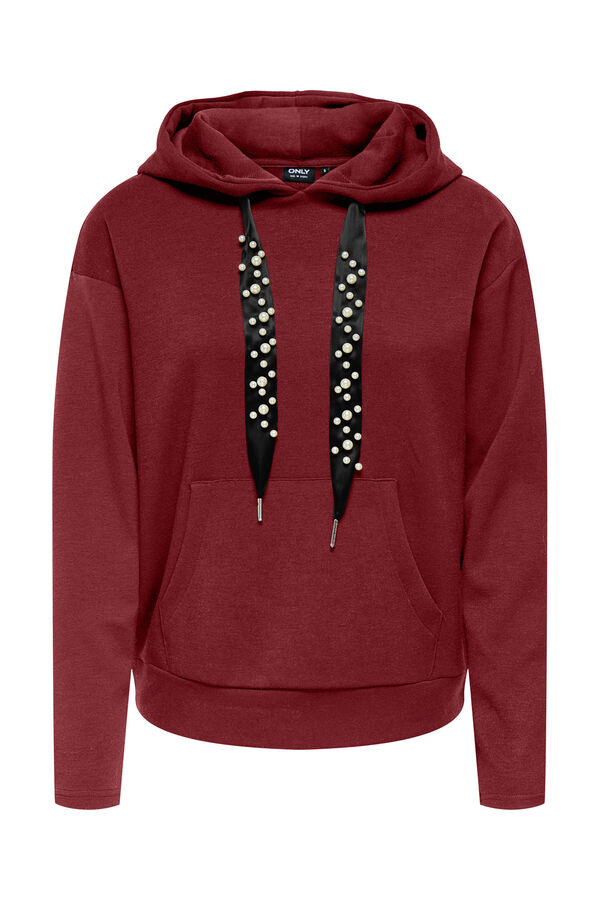 Only Sweatshirt com capuz estampado