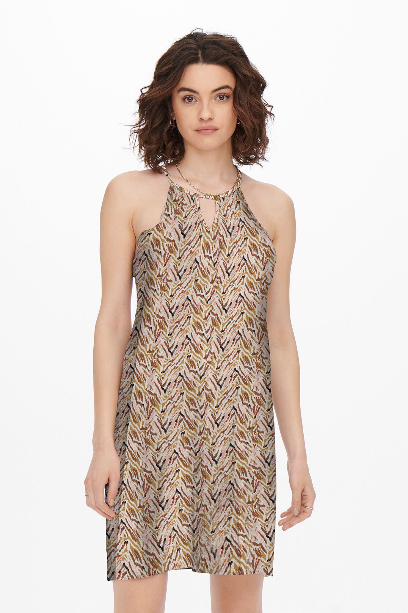 Only Vestido corto tirantes