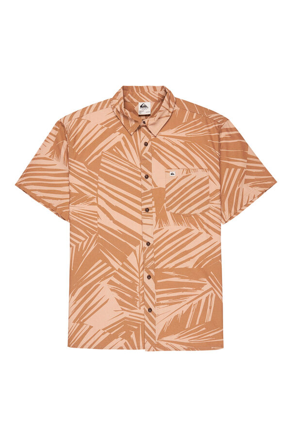 Quiksilver Camisa de manga curta cru