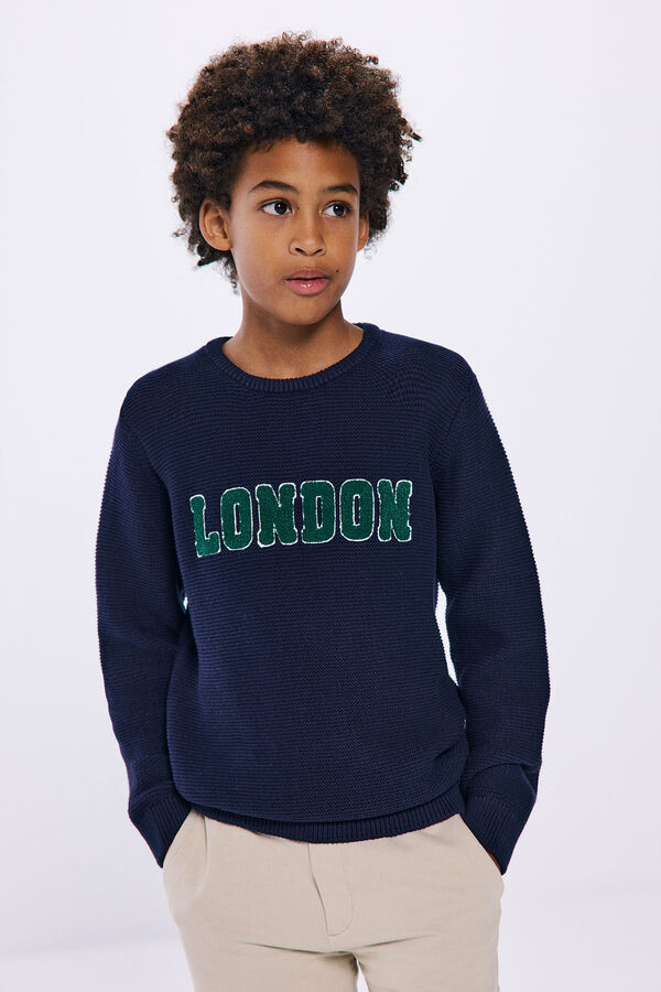 Springfield Kids Jersey London ni&ntilde;o azul