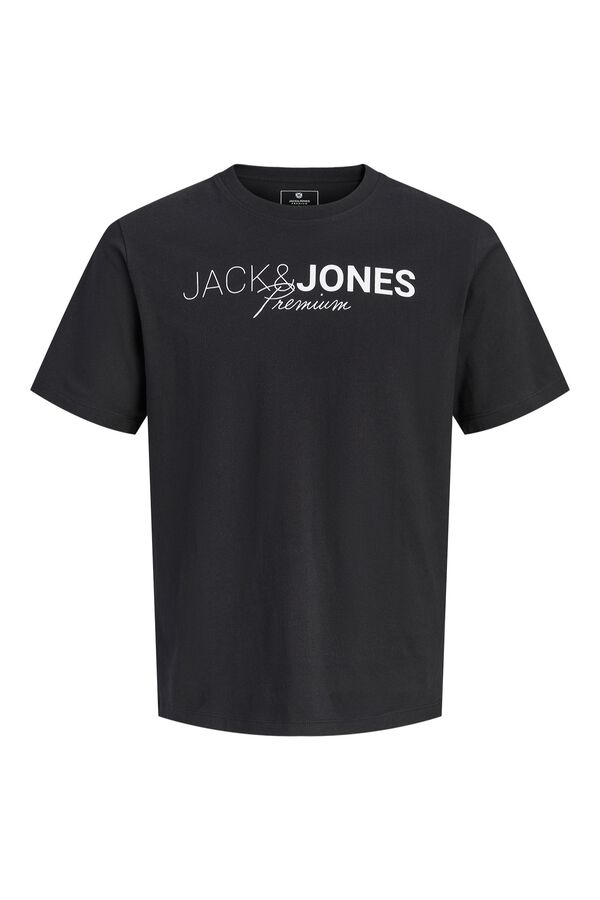 Jack & Jones Junior T-shirt de manga curta com logo preto