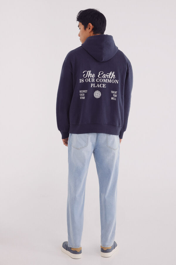 Springfield Jeans slim fit ultraleve azul