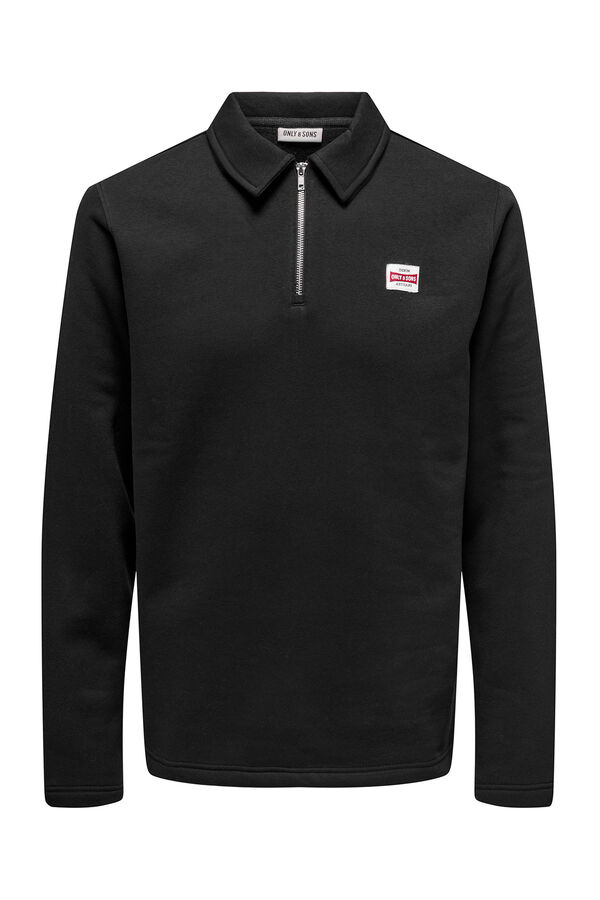 Only & Sons Sweatshirt polo preto