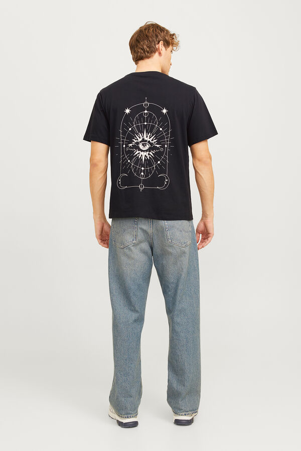 Jack & Jones Camiseta relaxed fit negro