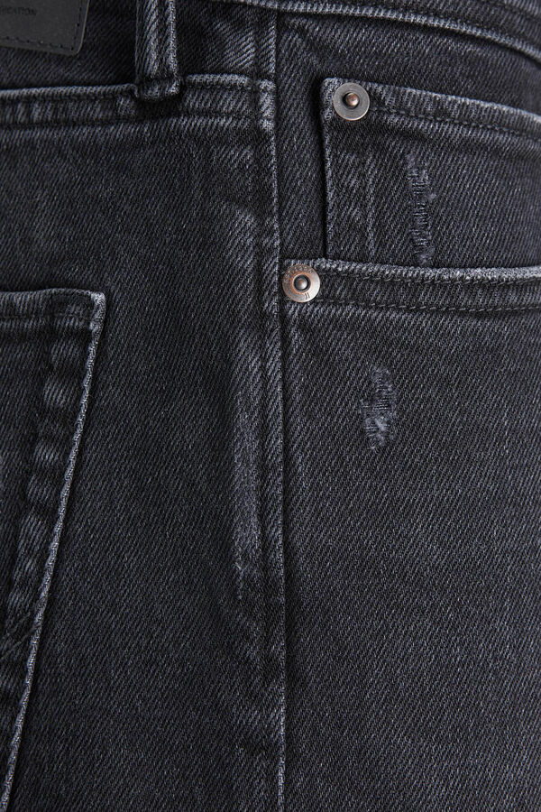 Springfield Jeans slim fit preto