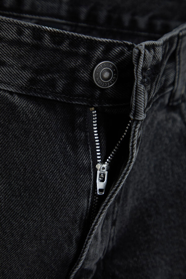 Trendyol Jeans regular de hombre negro