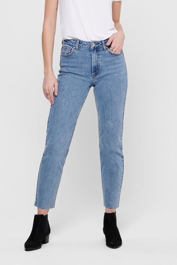 Jeans reto tiro alto, Ofertas em jeans de mulher