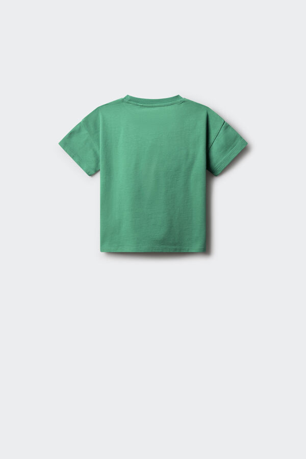 Springfield Kids Camiseta Snoopy ni&ntilde;a verde