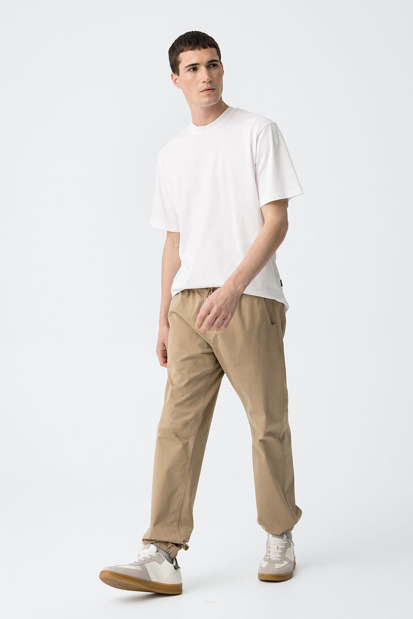 Tiffosi Pantalones jogger con cord&oacute;n